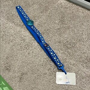 Disney pins Blue Star Pattern lanyard with 2 pins